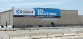Rotulación de edificio G-Global 3PL Solutions